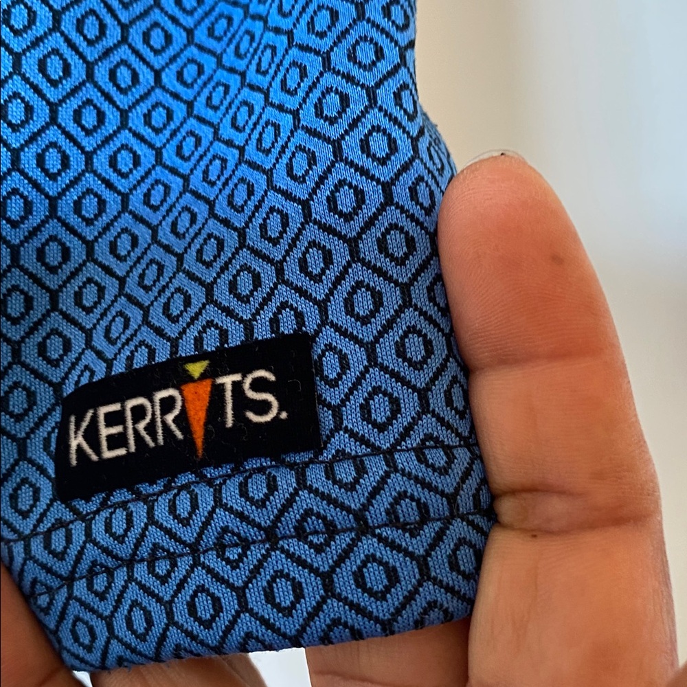 Kerrits Blue Geometric Pattern Top - image 5